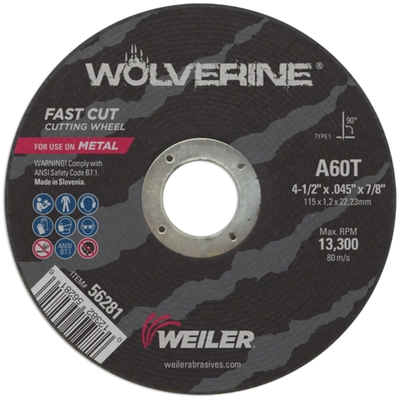 WEILER - 56281 - Cut-Off Wheel pa3