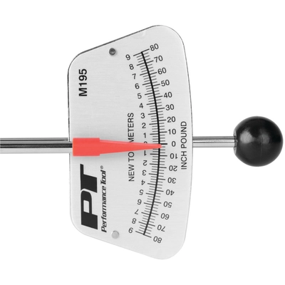 PERFORMANCE TOOL - M195 - Beam Torque Wrench 80 in/lb. pa3