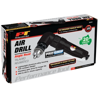 PERFORMANCE TOOL - M649 - Heavy Duty Angle Drill pa2