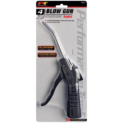 PERFORMANCE TOOL - M687 - Pistol Handle Trigger Action Angled Blow Gun pa2