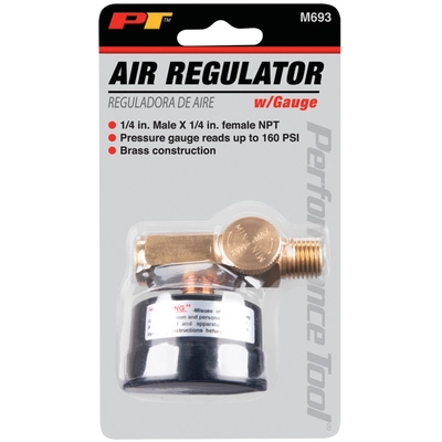PERFORMANCE TOOL - M693 - Air Flow Regulator With Gauge pa2