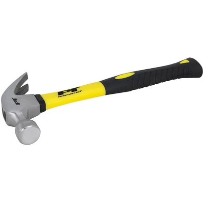 PERFORMANCE TOOL - M7020B - Fiberglass Handle Smooth Face Curved Claw Hammer pa1