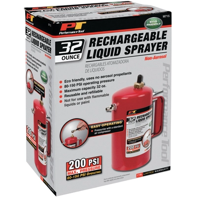 PERFORMANCE TOOL - M715 - Non-Aerosol Liquid Sprayer pa2