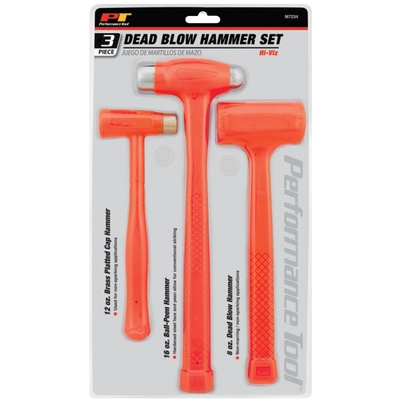 PERFORMANCE TOOL - M7234 - Dead Blow Hammer Set pa2