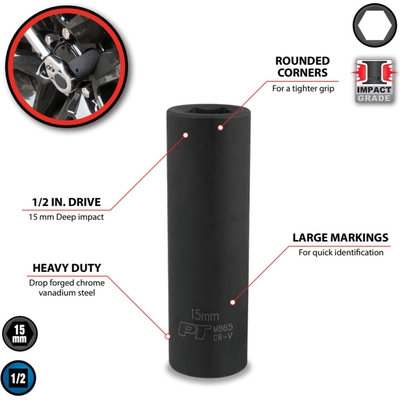 PERFORMANCE TOOL - M865 - Deep Impact Socket pa3