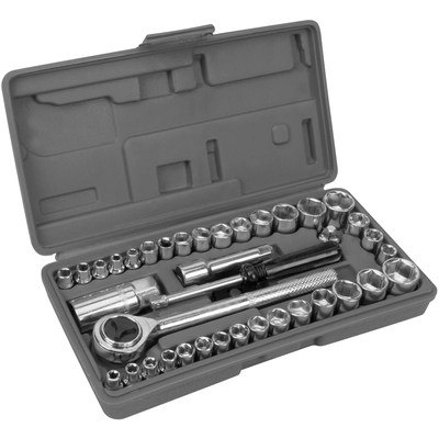 PERFORMANCE TOOL - W1173 - Mixed Drive Size Socket Set pa1