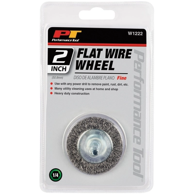 PERFORMANCE TOOL - W1222 - Wire Wheel pa2
