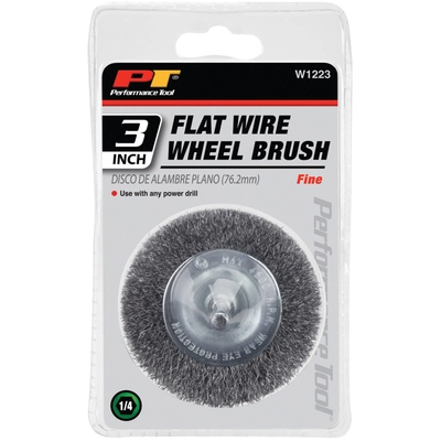 PERFORMANCE TOOL - W1223 - Wire Wheel pa2