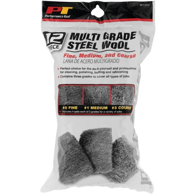 PERFORMANCE TOOL - W1253 - Multi Grade Steel Wool pa2