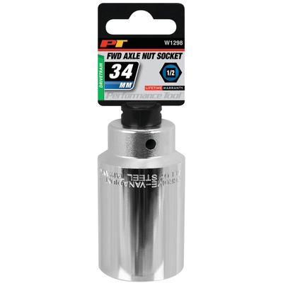 PERFORMANCE TOOL - W1298 - FWD Axle Nut Socket CrV pa2