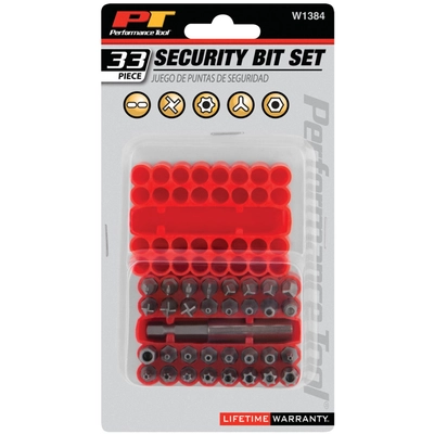 PERFORMANCE TOOL - W1384 - Security Bit Set pa2
