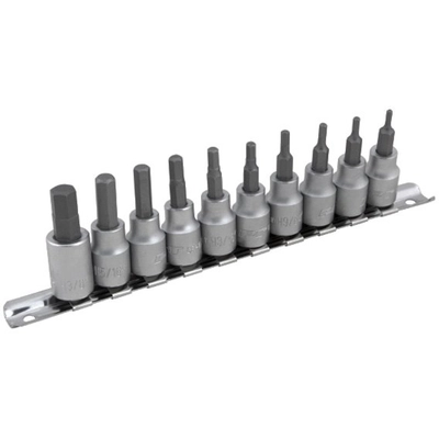 PERFORMANCE TOOL - W1387 - Dr. SAE Hex Bit Socket Set pa1
