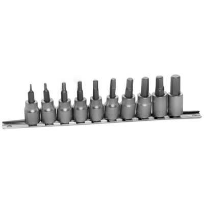 PERFORMANCE TOOL - W1388 - Dr. Metric Hex Bit Socket Set pa1