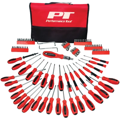 PERFORMANCE TOOL - W1721 - Screwdriver Set With Pouch pa1