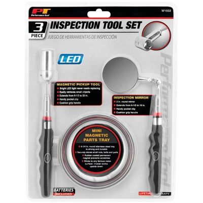 PERFORMANCE TOOL - W1932 - 3 pc. Inspection Tool Set pa2