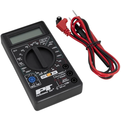 PERFORMANCE TOOL - W2974 - Digital Multimeter Tester pa1