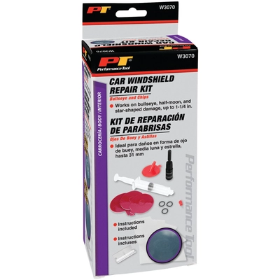 PERFORMANCE TOOL - W3070 - Car Windshield Repair Kit pa2
