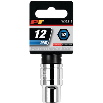 PERFORMANCE TOOL - W32212 - Metric Standard Socket pa2