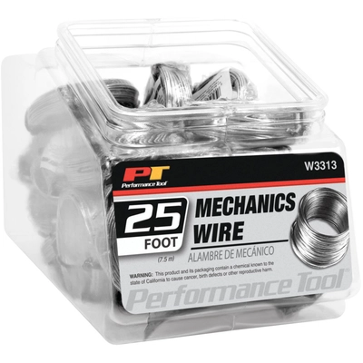 PERFORMANCE TOOL - W3313 - 25' Roll Mechanics Wire (Pack of 30) pa2