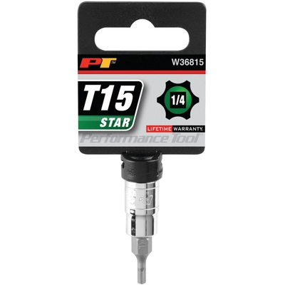 PERFORMANCE TOOL - W36815 - Star Bit Socket pa2
