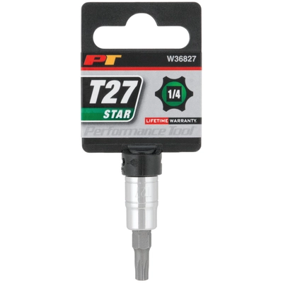 PERFORMANCE TOOL - W36827 - Star Bit Socket pa2
