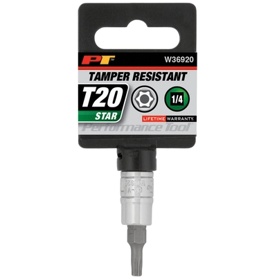 PERFORMANCE TOOL - W36920 - Star Bit Socket pa2