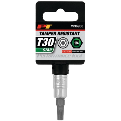 PERFORMANCE TOOL - W36930 - Star Bit Socket pa2