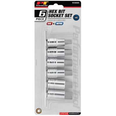 PERFORMANCE TOOL - W38886 - Hex Bit Socket Set pa2