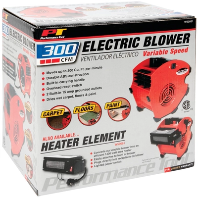 PERFORMANCE TOOL - W50061 - Variable Speed Electric Blower pa2