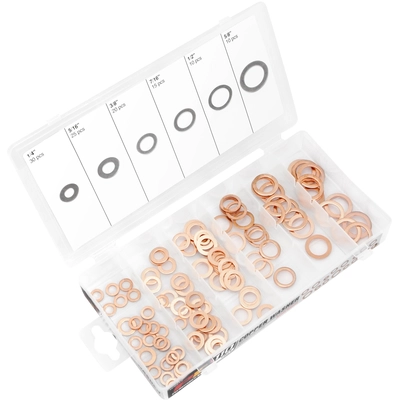 PERFORMANCE TOOL - W5217 - Copper Washer Assortment pa1