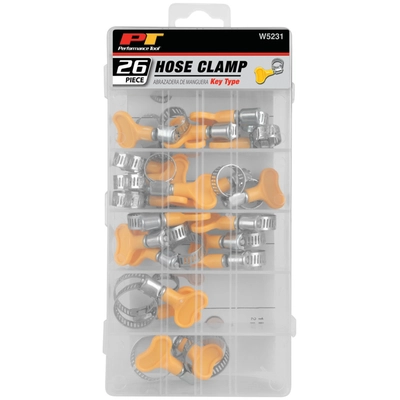 PERFORMANCE TOOL - W5231 - Key Type Hose Clamp Assortment pa3