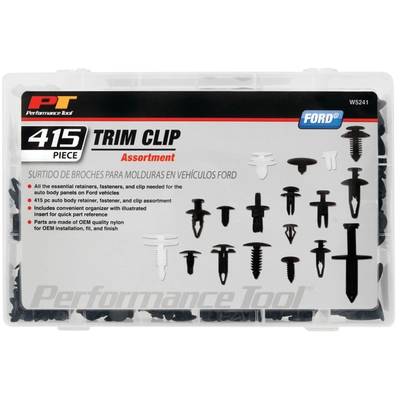 PERFORMANCE TOOL - W5241 - Trim Clip Assortment pa2