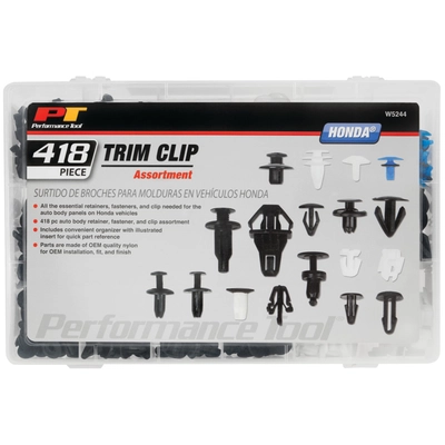 PERFORMANCE TOOL - W5244 - Trim Clip Assortment pa2