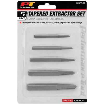 PERFORMANCE TOOL - W80562 - Tapered Extractor Set pa2