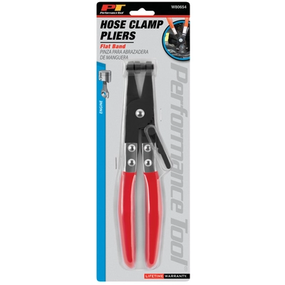 PERFORMANCE TOOL - W80654 - Flat Band Hose Clamp Plier pa2