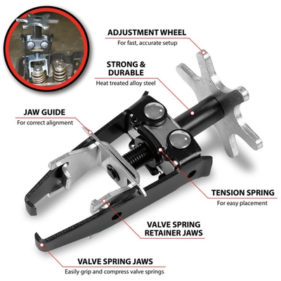 PERFORMANCE TOOL - W84001 - Overhead Valve Spring Compressor pa2