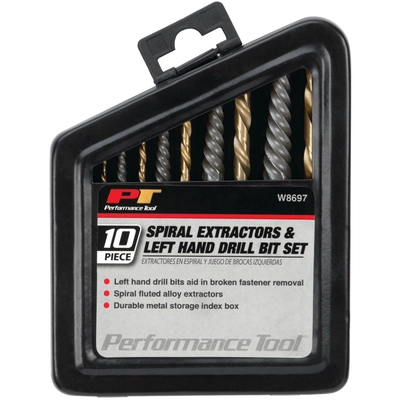 PERFORMANCE TOOL - W8697 - Screw Extractor Set pa2