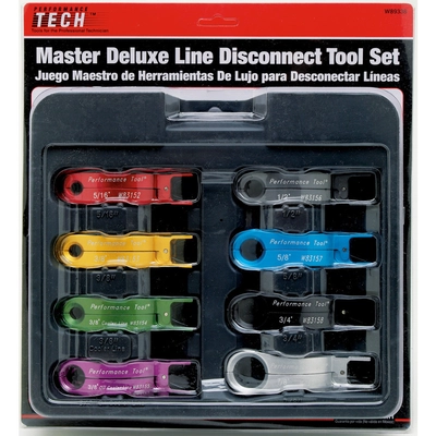 PERFORMANCE TOOL - W89338 - Master Line Disconnect Tool Set pa2