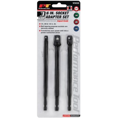 PERFORMANCE TOOL - W9026 - Socket Adapter Set pa2
