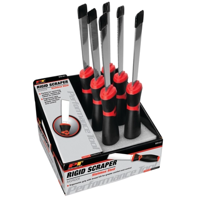 PERFORMANCE TOOL - W9181 - Rigid Stainless Steel Scraper pa2