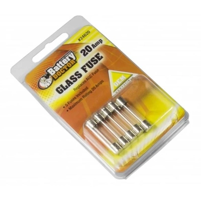 WIRTHCO - 24620 - 20 Amp AGC Glass Fuse pa2