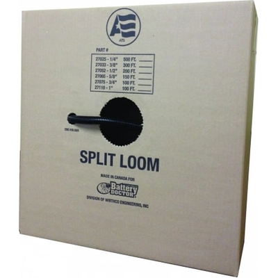 WIRTHCO - 27052 - 1/2 Inch Split Loom Tubing Bulk Coil pa1