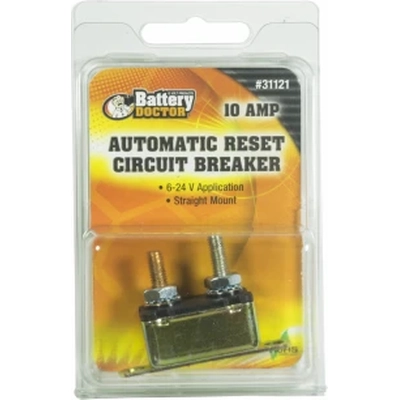 WIRTHCO - 31121 - 10 Amp Stud Mounted with In-Line Bracket Circuit Breaker pa1