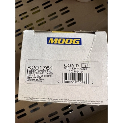 Upper Control Arm Bushing Or Kit by MOOG - K200113 pa7