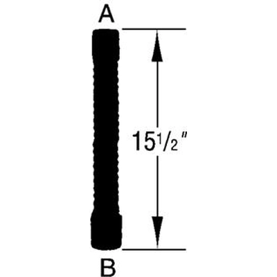 Upper Radiator Hose Flex by DAYCO - 81081 pa4
