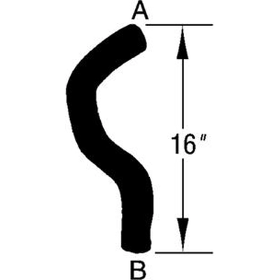 Upper Radiator Or Coolant Hose by DAYCO - 70792 pa4