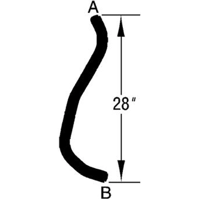 Upper Radiator Or Coolant Hose by DAYCO - 71033 pa3