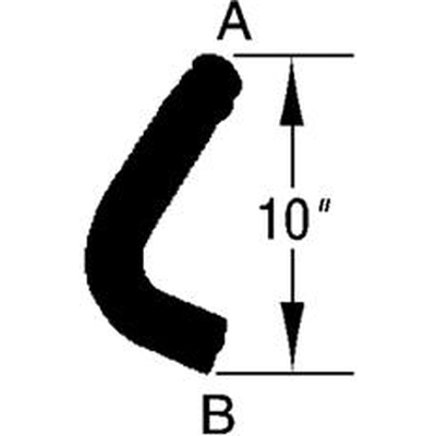 Upper Radiator Or Coolant Hose by DAYCO - 71056 pa3