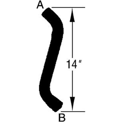 Upper Radiator Or Coolant Hose by DAYCO - 71196 pa4