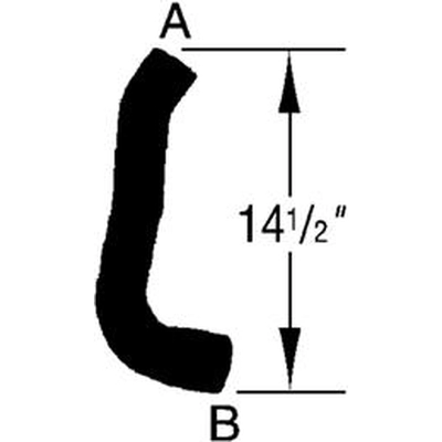 Upper Radiator Or Coolant Hose by DAYCO - 71217 pa4